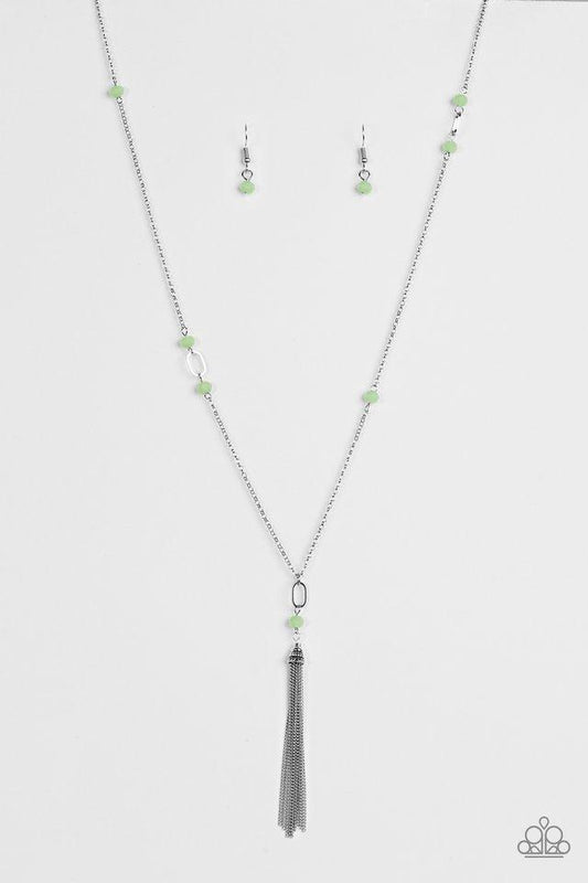 Paparazzi Necklace ~ Vienna Voyage - Green