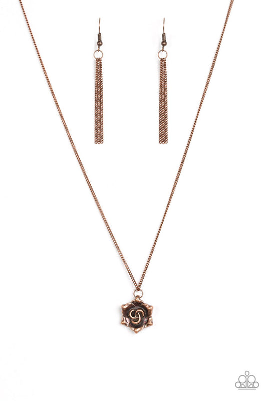 Paparazzi Necklace ~ Primrose Path - Copper