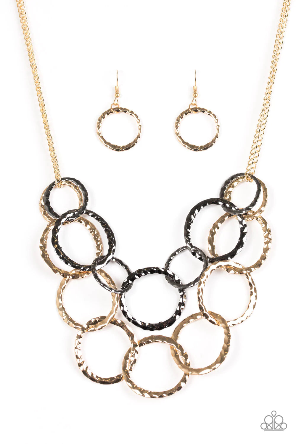 Paparazzi Necklace ~ Radiant Ringmaster - Multi