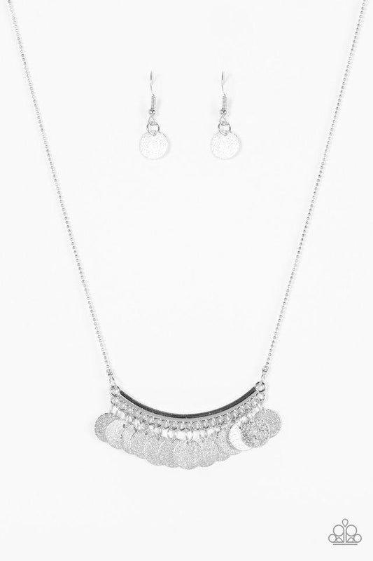 Collar Paparazzi ~ Bohemian Bombshell - Plata