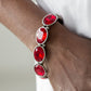 DIVA In Disguise - Red - Paparazzi Bracelet Image