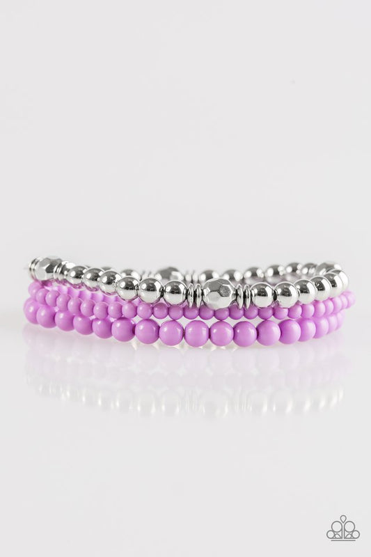 Paparazzi Bracelet ~ Midsummer Marvel - Purple