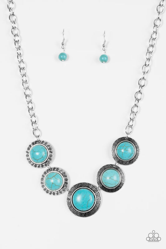 Paparazzi Necklace ~ Mountain Roamer - Blue