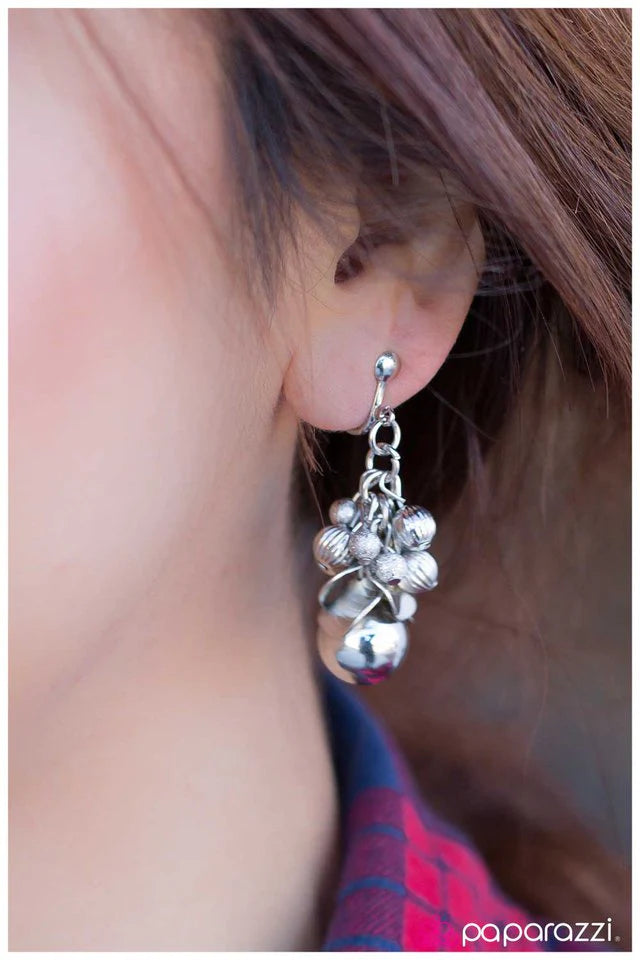 Paparazzi Earring ~ In the Spotlight - Silver