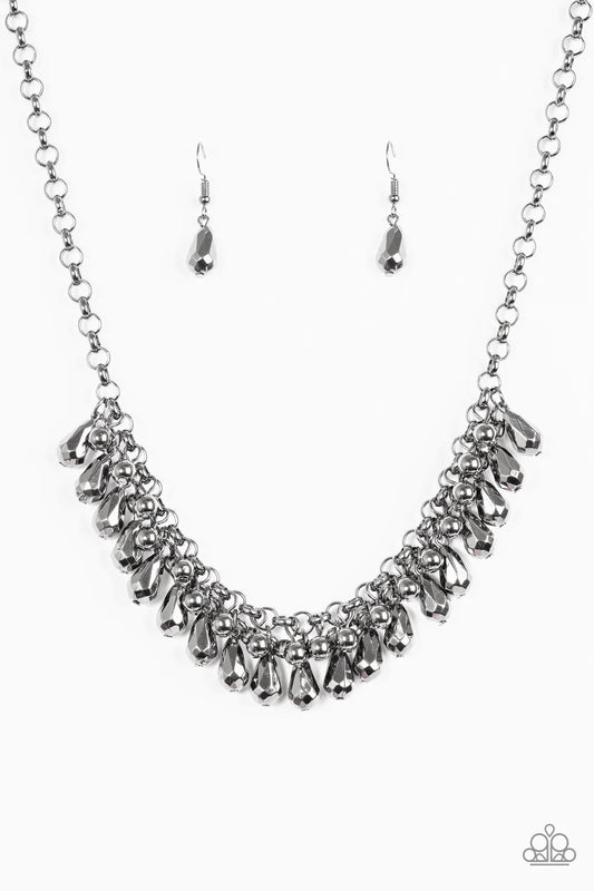 Paparazzi Necklace ~ Prima DIVA - Black