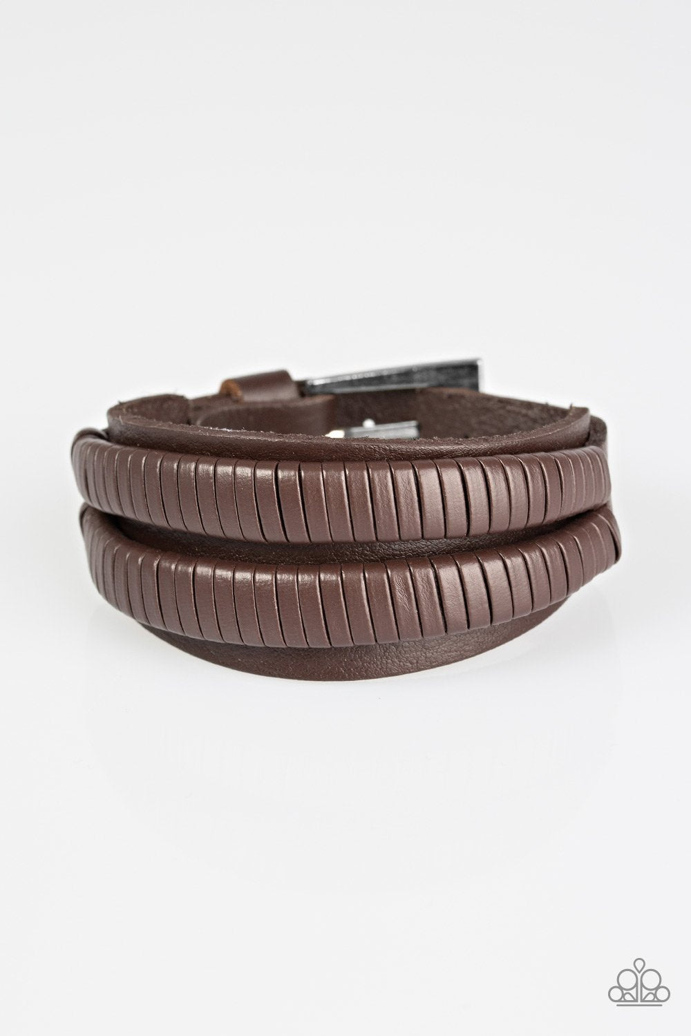 Paparazzi Bracelet ~ Highland Hiker - Brown