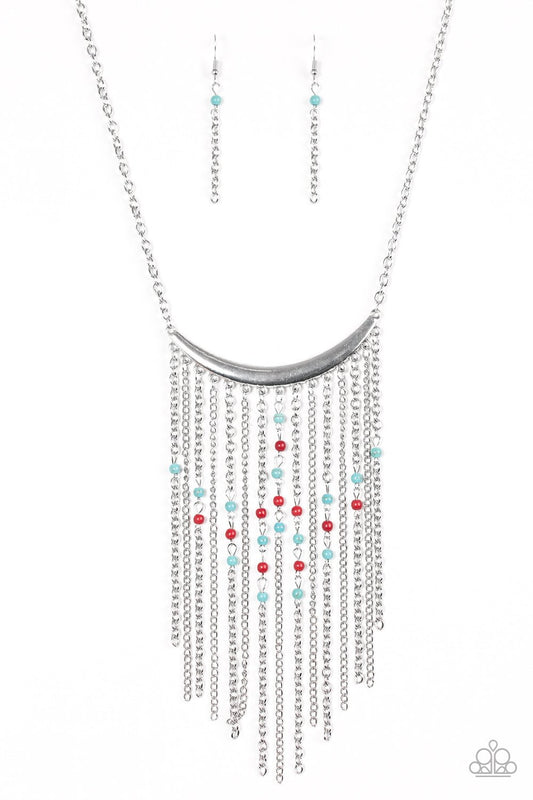 Paparazzi Necklace ~ Runaway Rumba - Multi