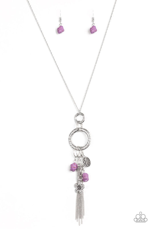 Paparazzi Necklace ~ Tour de Desert - Purple