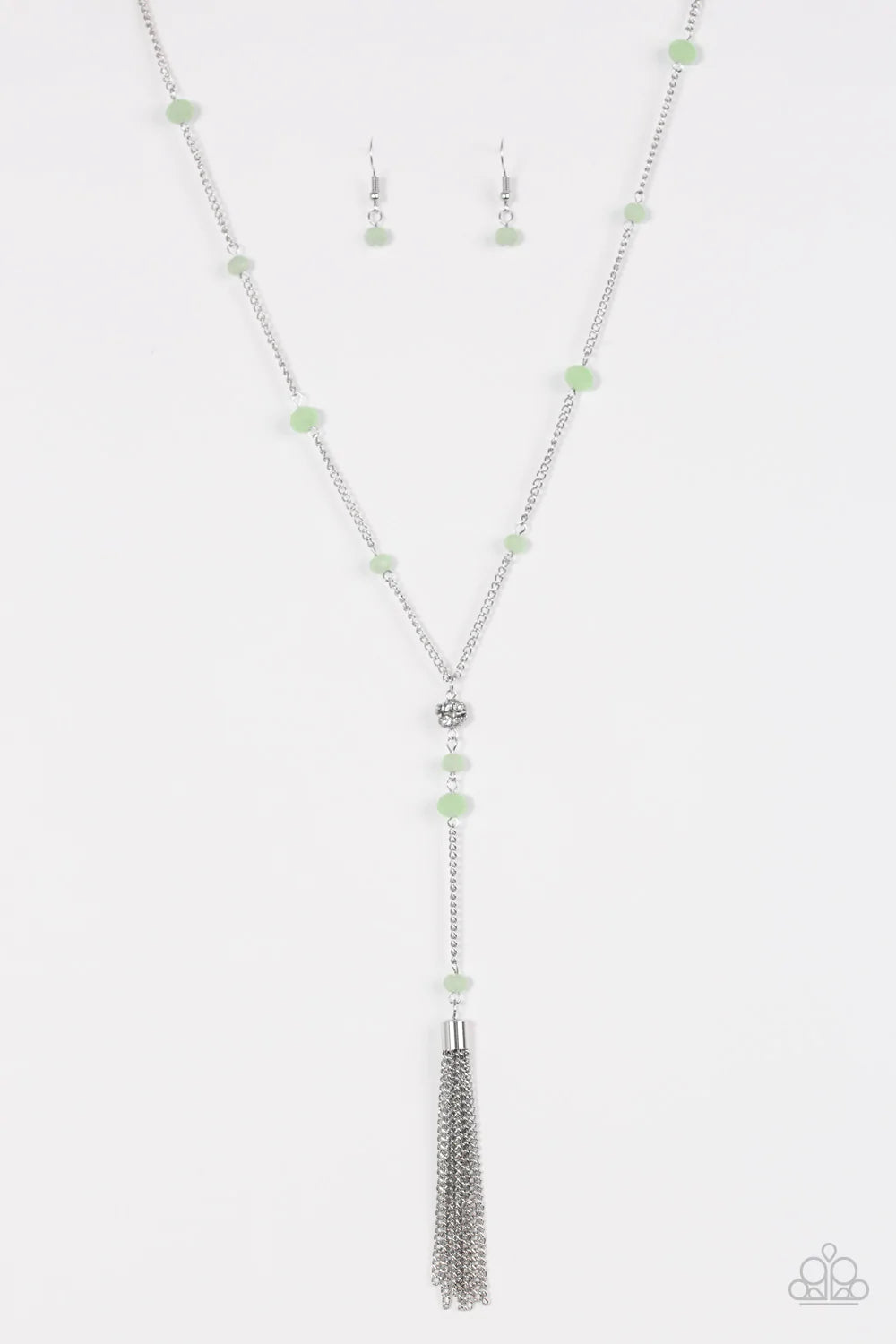 Paparazzi Necklace ~ Out All Night - Green