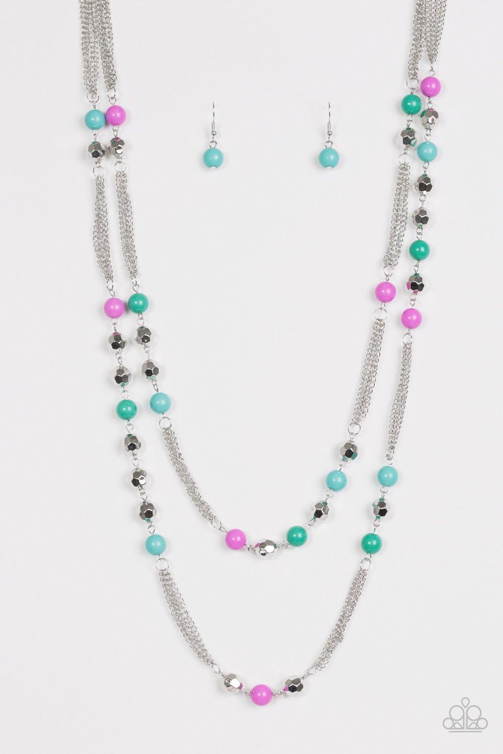 Paparazzi Necklace ~ Beautifully Bodacious - Multi