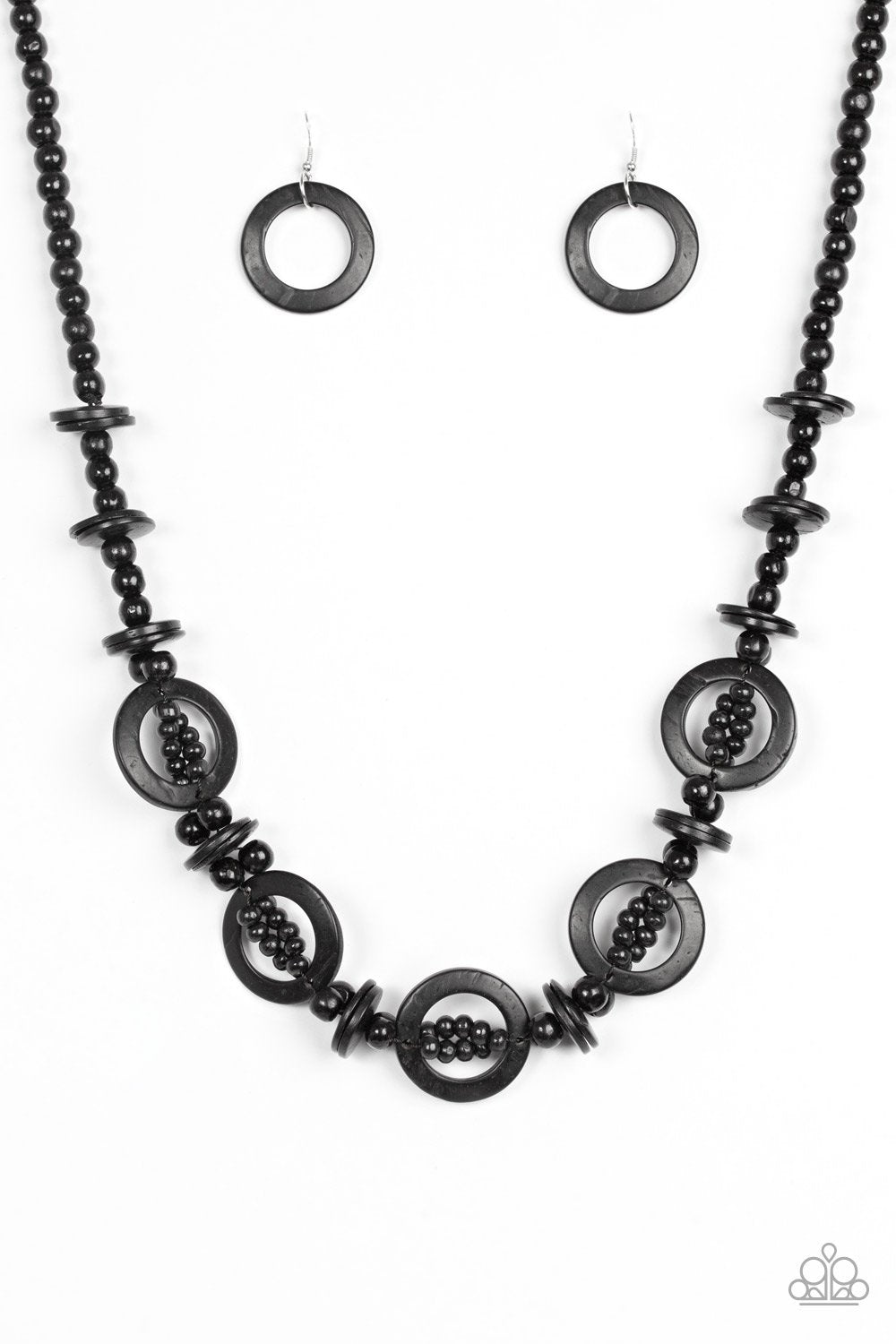 Collar Paparazzi ~ Fiji Foxtrot - Negro