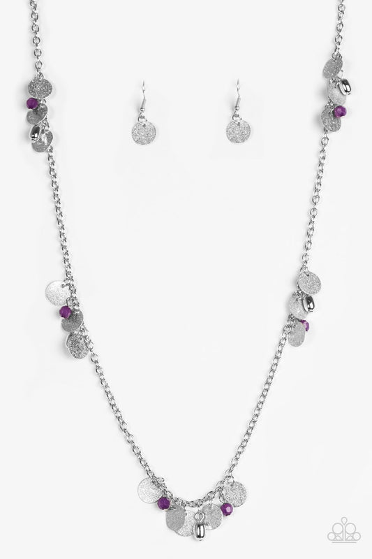 Paparazzi Necklace ~ Musical Expression - Purple