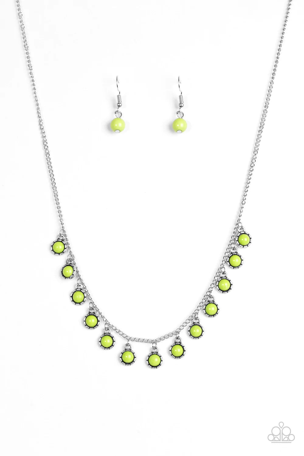 Collar Paparazzi ~ Gypsy Glow - Verde