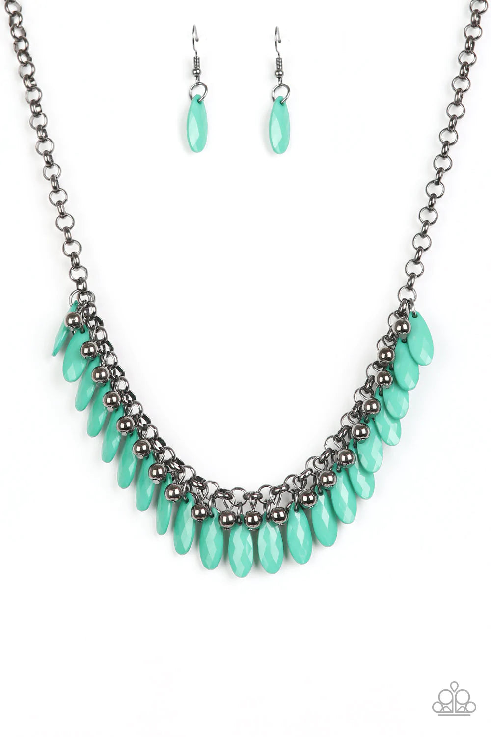 Collar Paparazzi ~ Jersey Shore - Verde