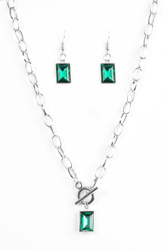 Paparazzi Necklace ~ Wear It Like You Mean It! - Green