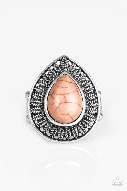 Paparazzi Ring ~ Totally Tropicana - Brown