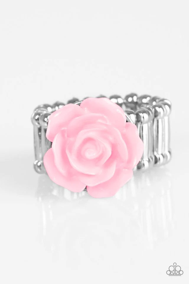 Anillo Paparazzi ~ PRIMROSE y Proper - Rosa