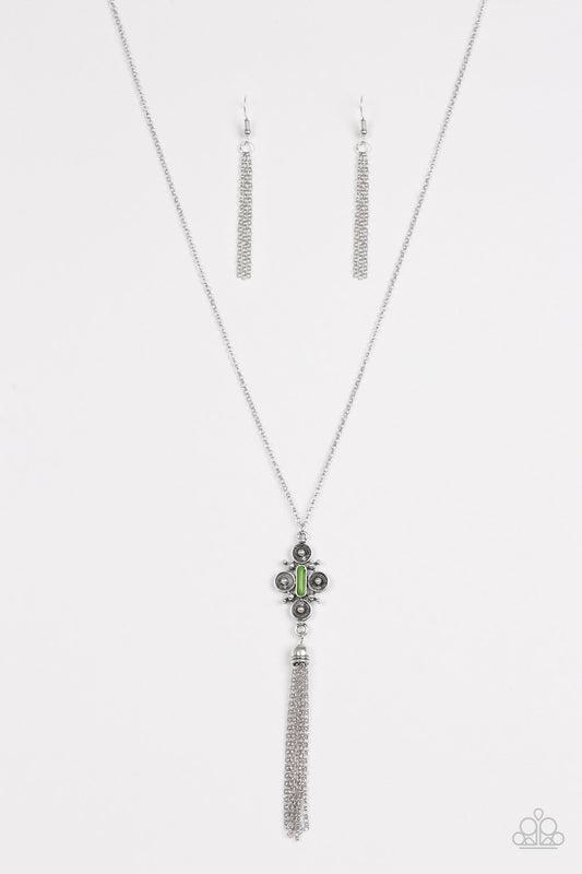 Paparazzi Necklace ~ Sedona Skies - Green