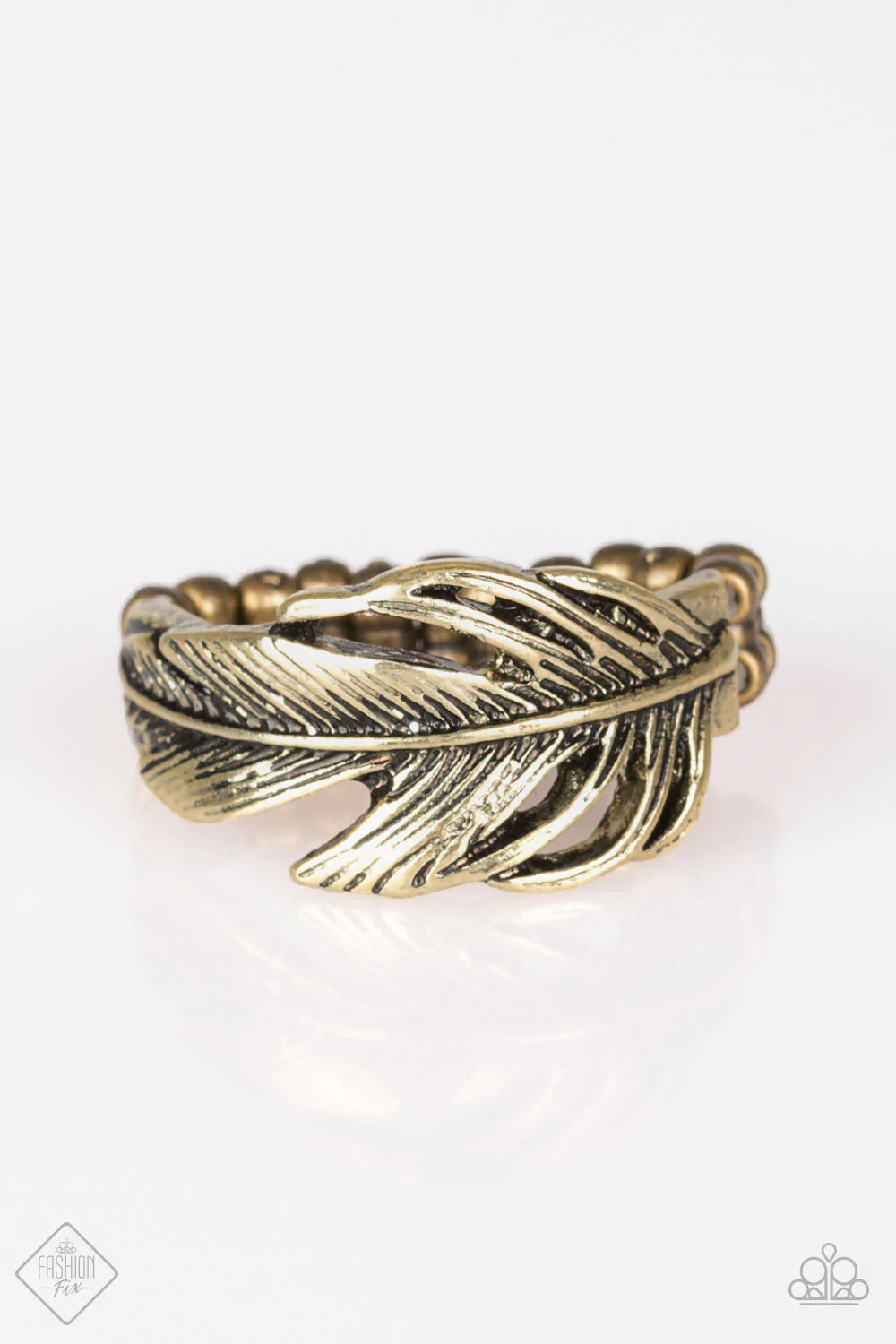 Paparazzi Ring ~ Just Gliding By  - Brass