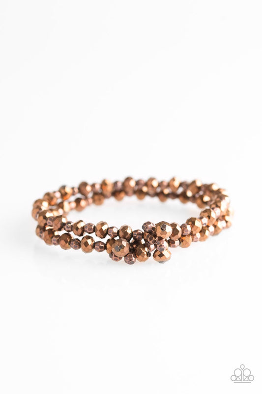 Paparazzi Bracelet ~ Sink or Shimmer - Copper