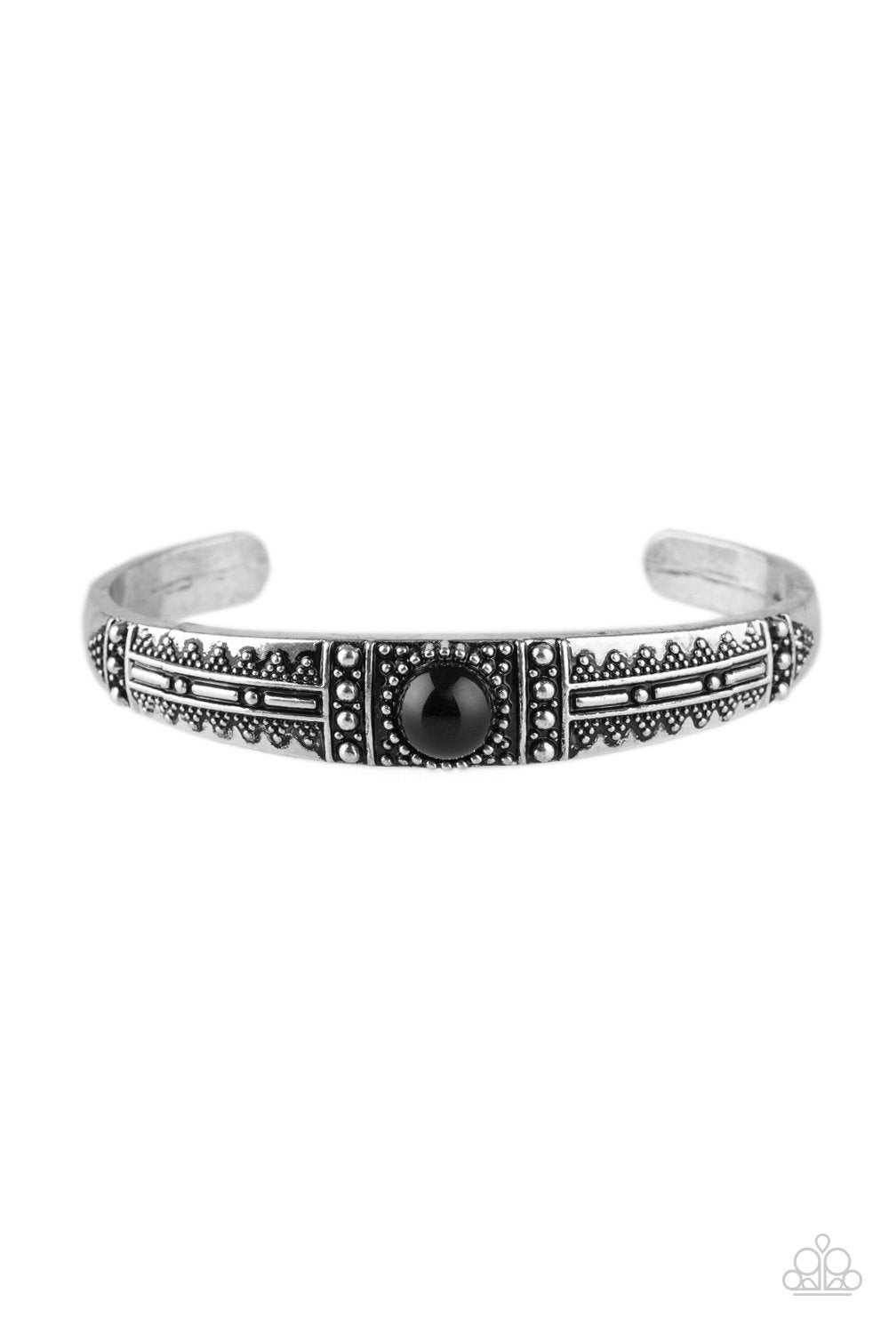 Paparazzi Bracelet ~ Singing Sahara - Black