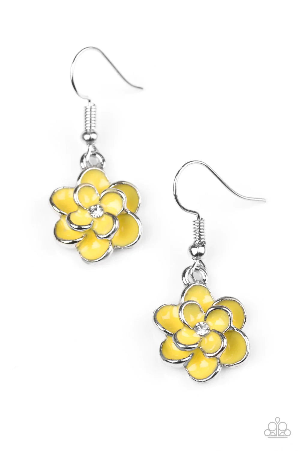 Paparazzi Earring ~ Merry Meadows - Yellow