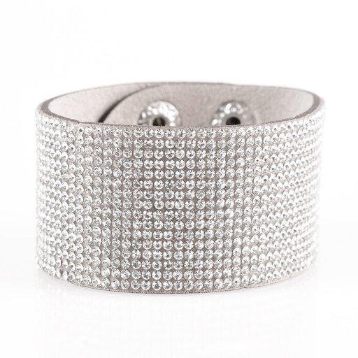 Paparazzi Bracelet ~ Roll With The Punches - Silver