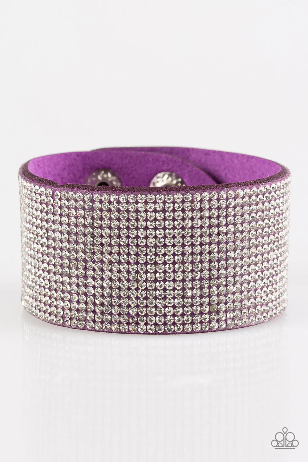 Paparazzi Bracelet ~ Roll With The Punches - Purple
