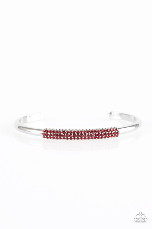 Paparazzi Bracelet ~ CACHE Only - Red