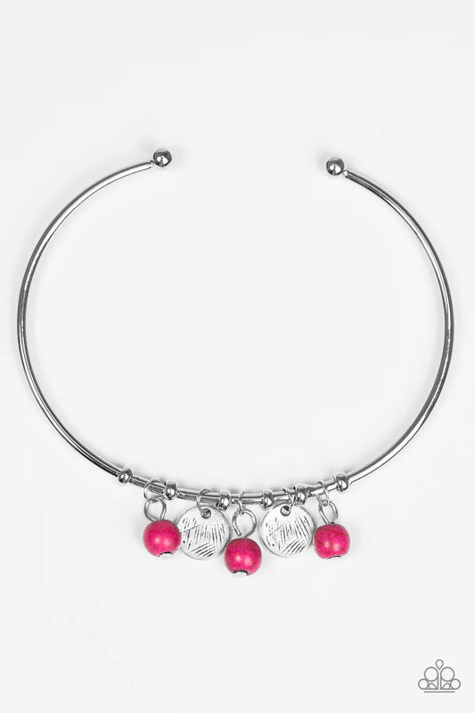 Paparazzi Bracelet ~ Totally Tahoe - Pink