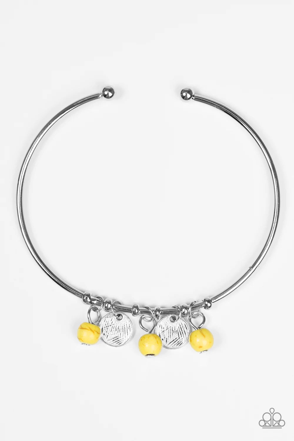 Pulsera Paparazzi ~ Totally Tahoe - Amarillo