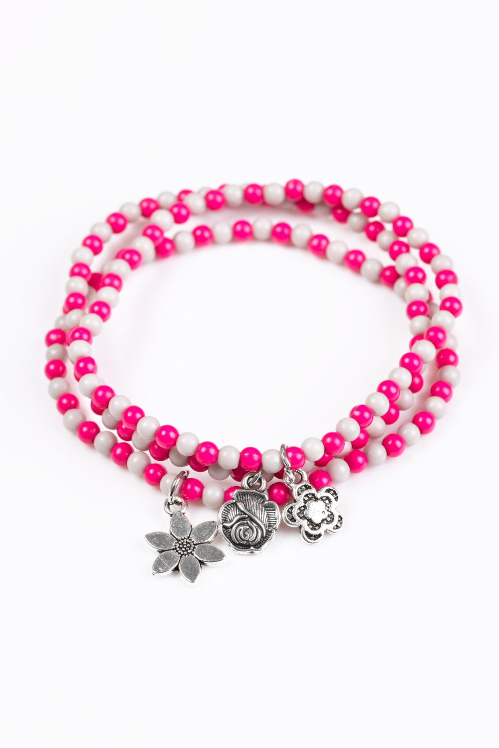 Pulsera Paparazzi ~ Jardines en la azotea - Rosa