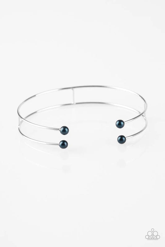 Paparazzi Bracelet ~ Delicately Demure - Blue