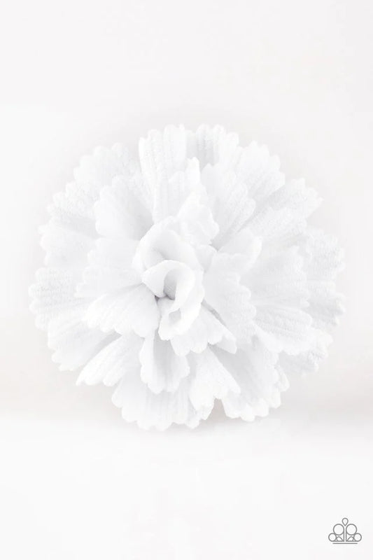 Paparazzi Hair Accessories ~ Heavy PETAL - White