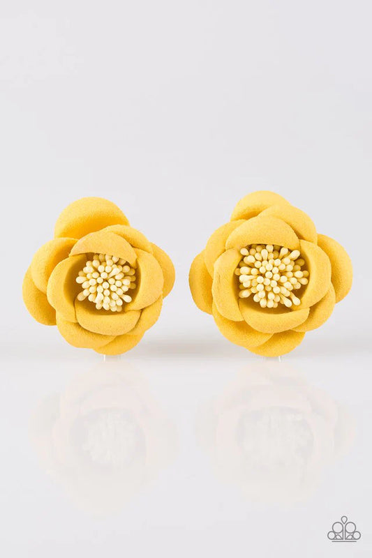 Paparazzi Hair Accessories ~ Cute As A BUD - Yellow