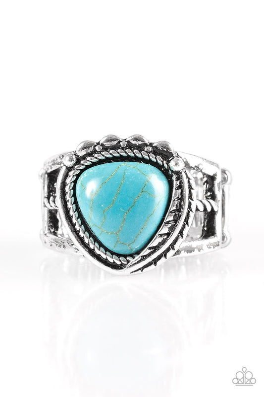 Paparazzi Ring ~ Cliff Climber - Blue