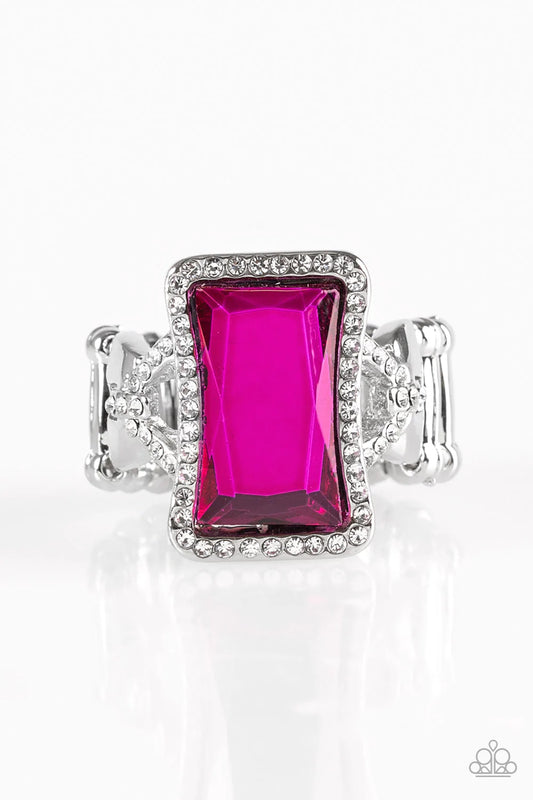 Anillo Paparazzi ~ Icono del glamour - Rosa