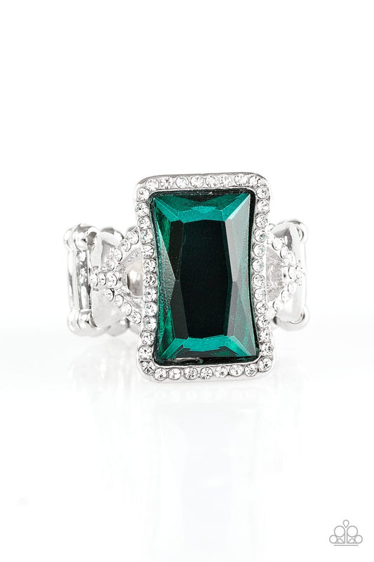 Anillo Paparazzi ~ Icono del glamour - Verde