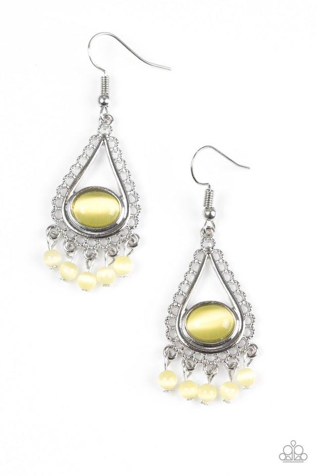 Paparazzi Earring ~ Give Me The GLOW-down - Yellow