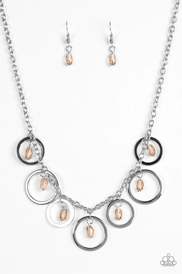 Paparazzi Necklace ~ Rochester Refinement - Brown