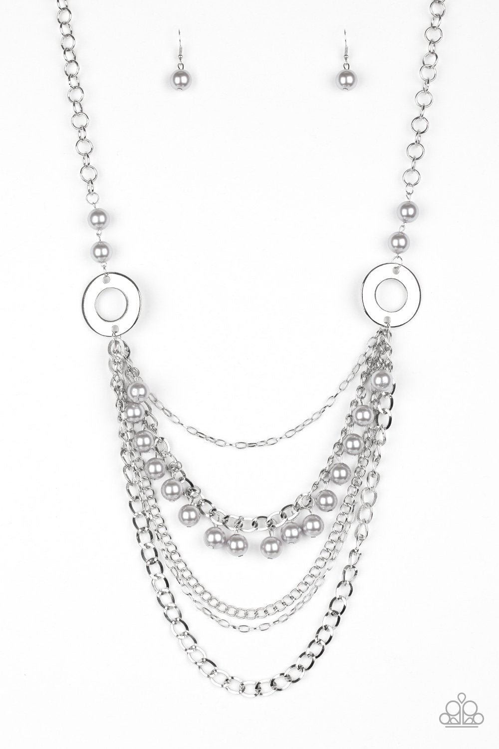 Collar Paparazzi ~ BELLES and Whistles - Plata