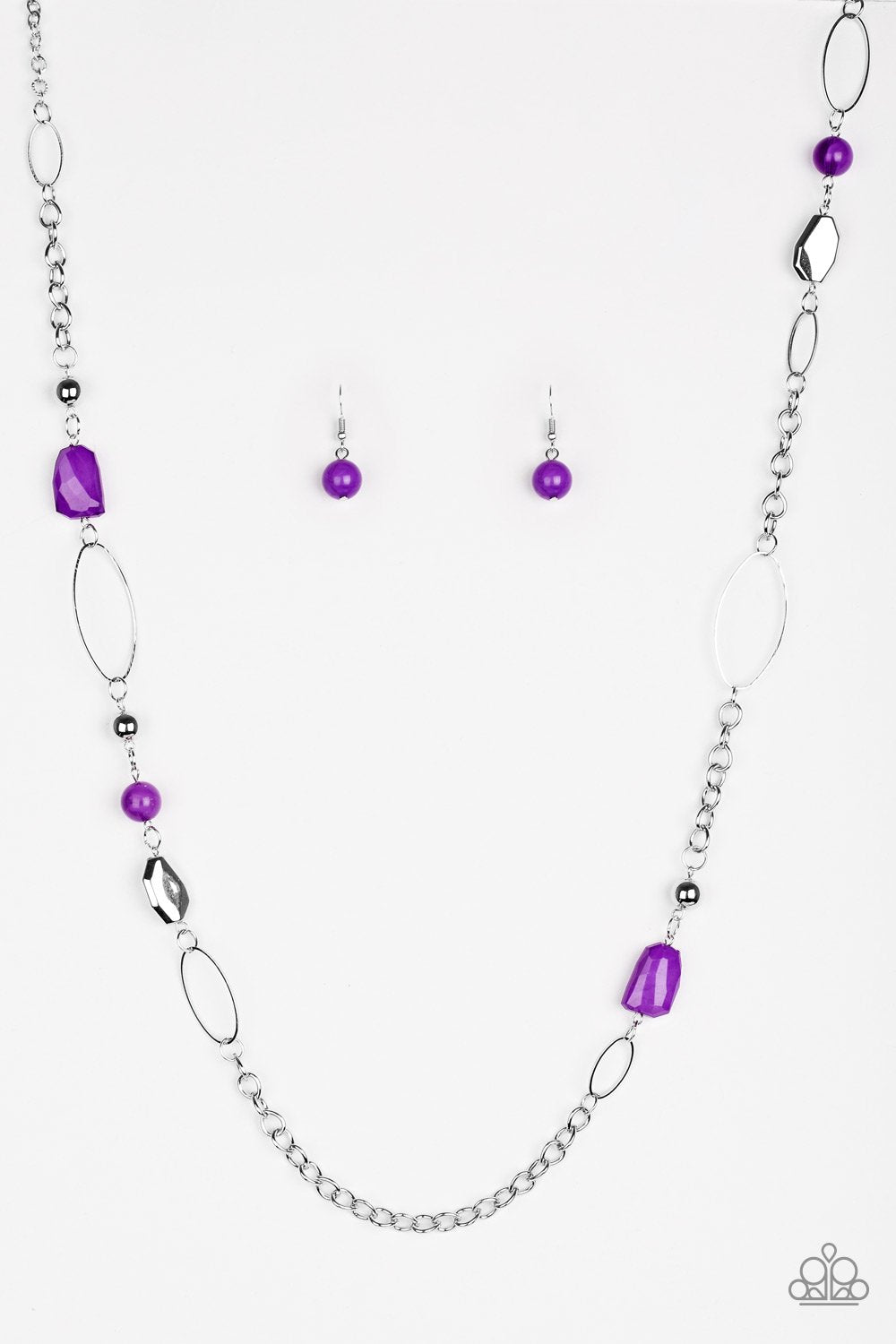 Paparazzi Necklace ~ Popular Demand - Purple