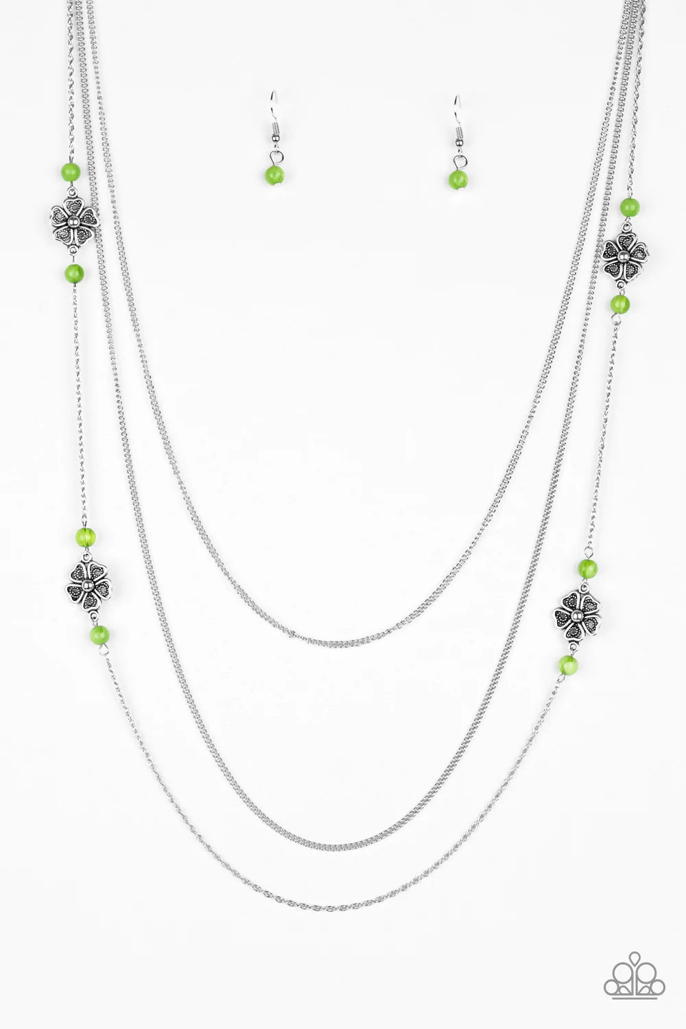 Collar Paparazzi ~ Hibiscus Hideaway - Verde