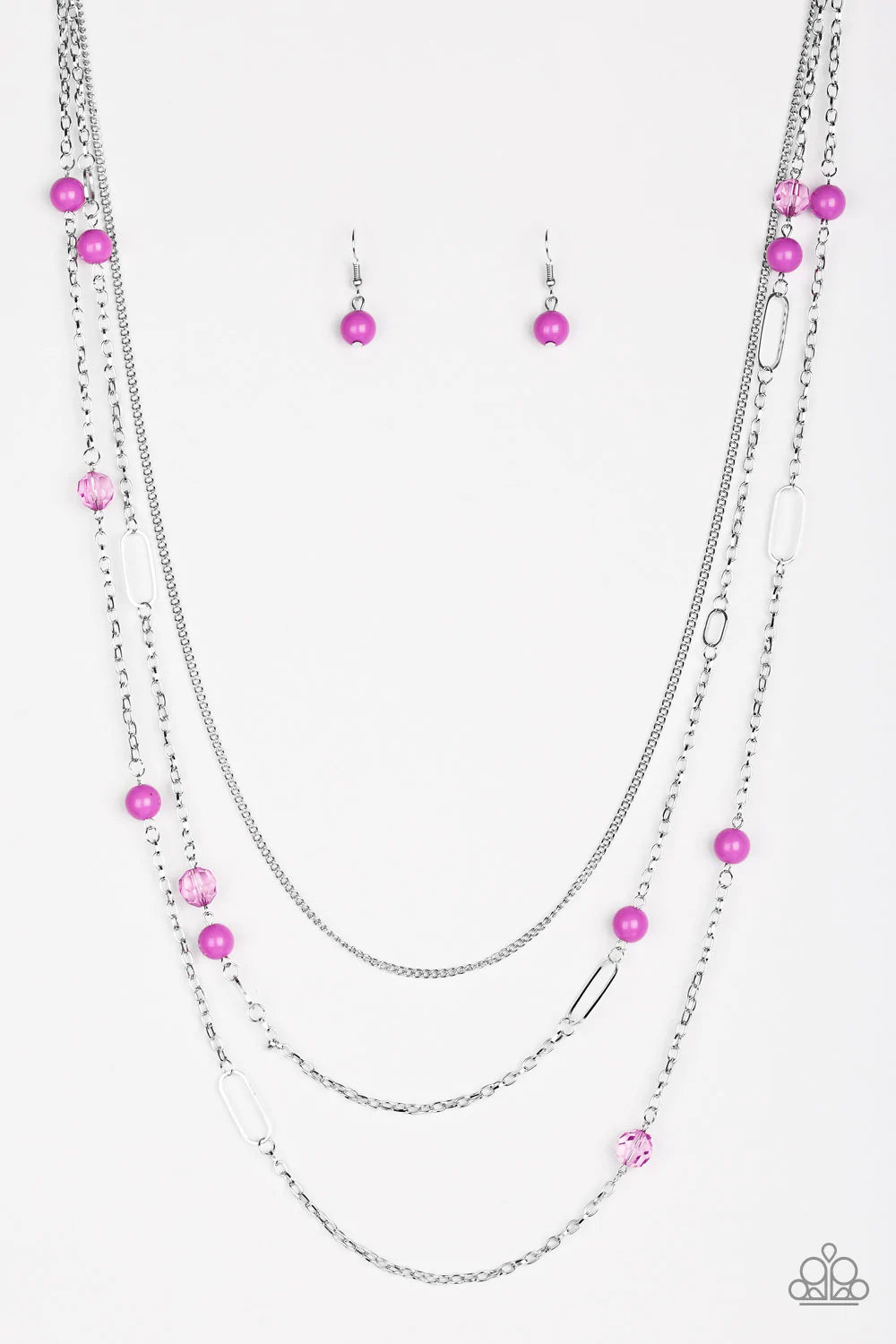 Paparazzi Necklace ~ East Coast Classic - Purple