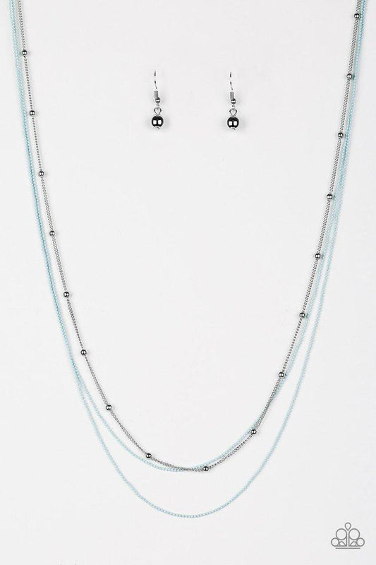 Paparazzi Necklace ~ Colorfully Chic - Blue