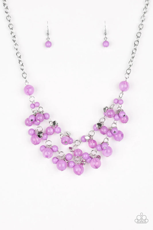 Paparazzi Necklace ~ Gone Sailing - Purple