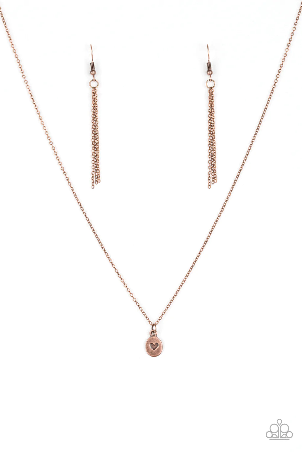 Paparazzi Necklace ~ Live For Love - Copper