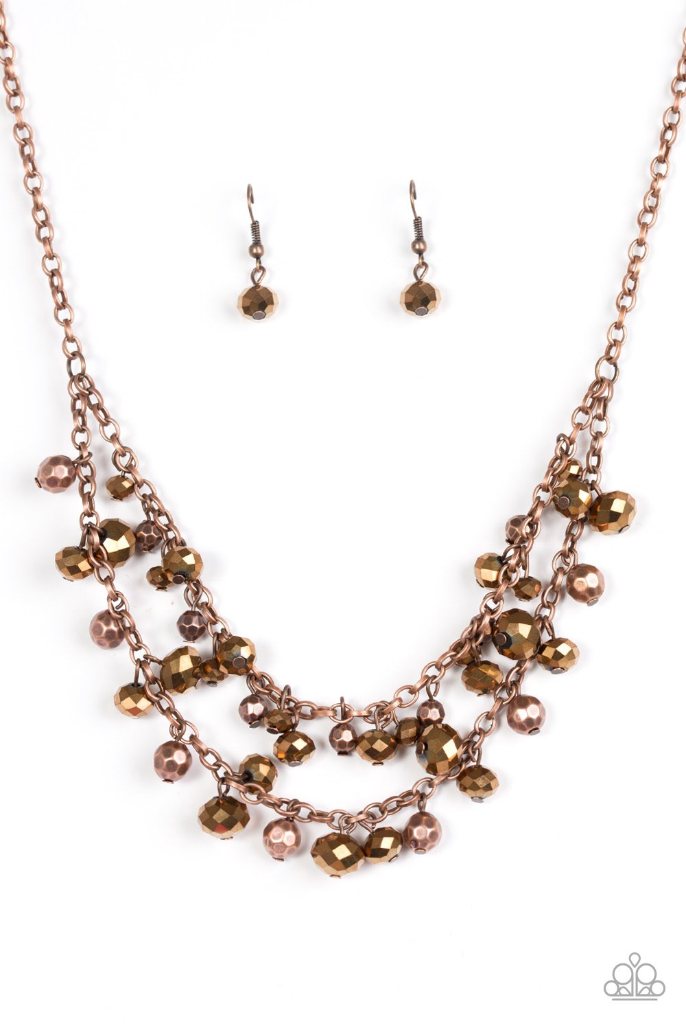 Paparazzi Necklace ~ Fashion Show Fabulous - Copper