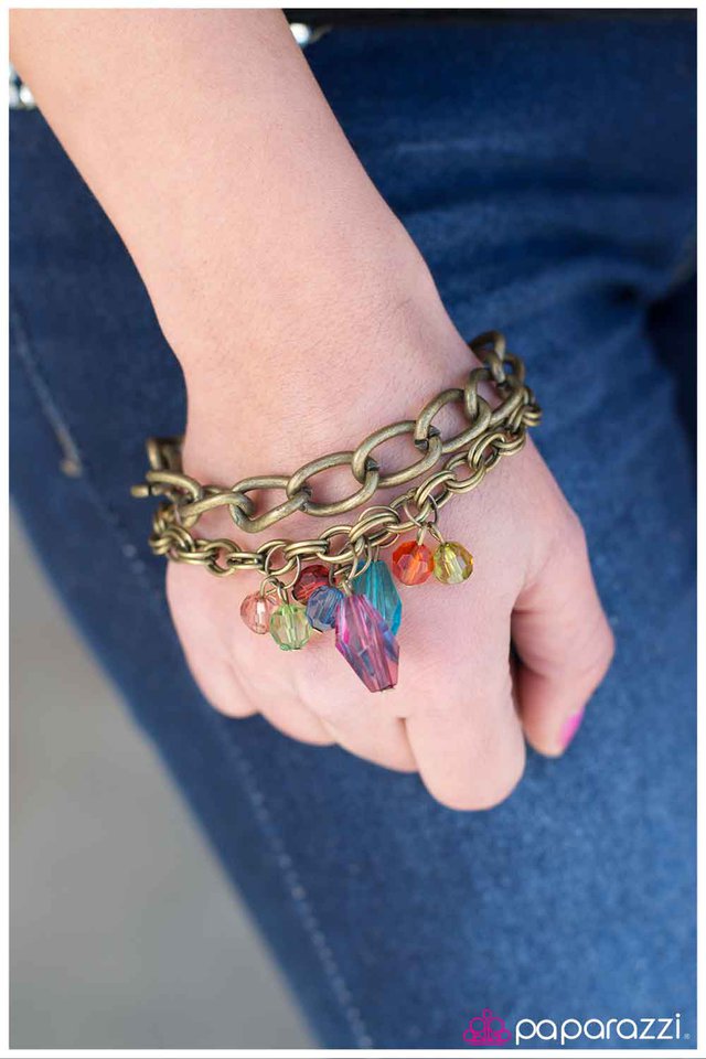 Paparazzi Bracelet ~ Chasing Rainbows - Multi