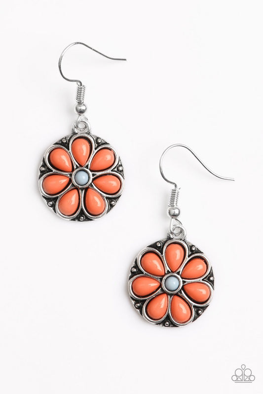 Paparazzi Earring ~ MARIGOLD Rush - Orange